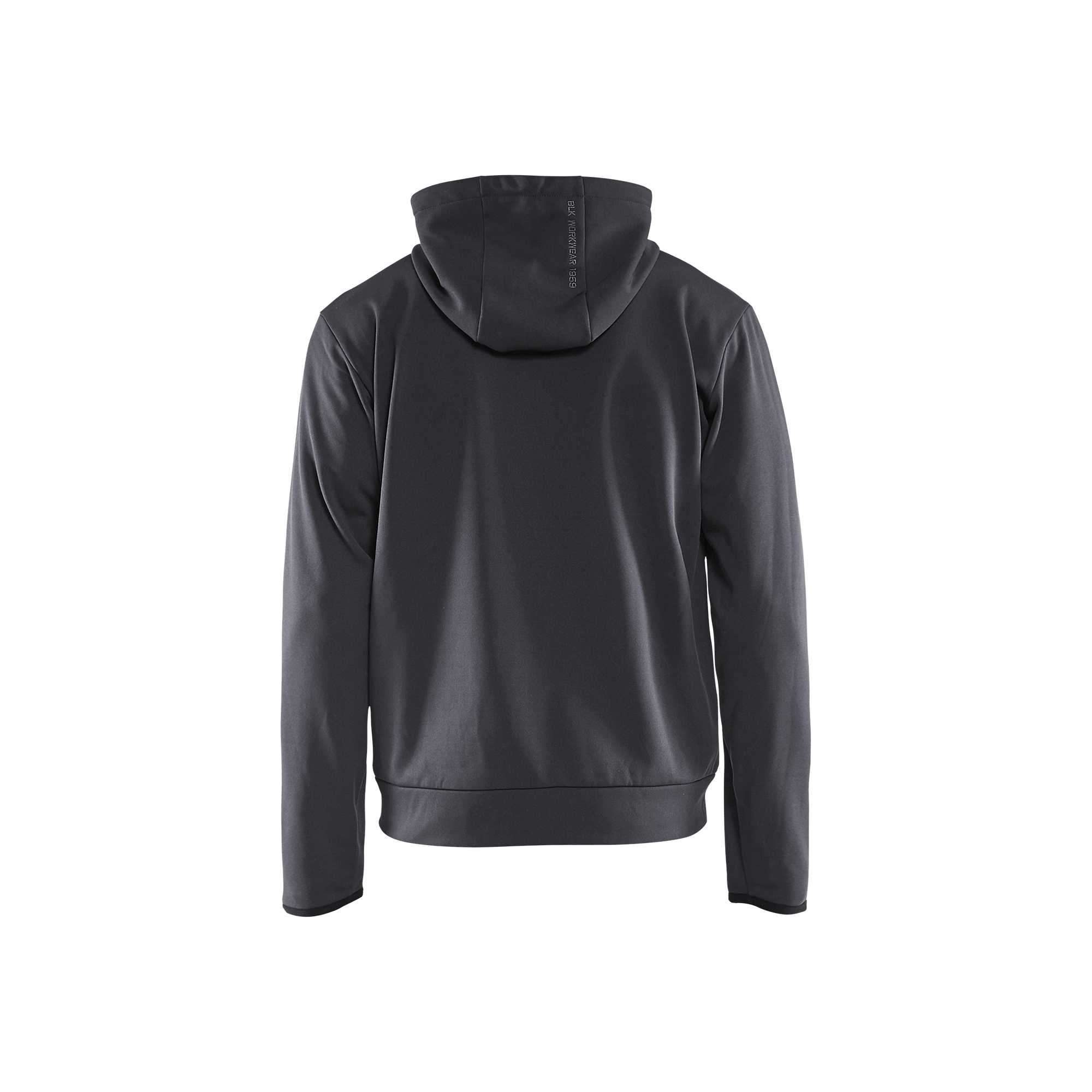BLAKLADER 33632526 Hoodie With Full Zip Hoodie Work Sweatshirt MEN - Pique Fleece